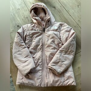 Girls Northface Reversible Mossbud Parka size S